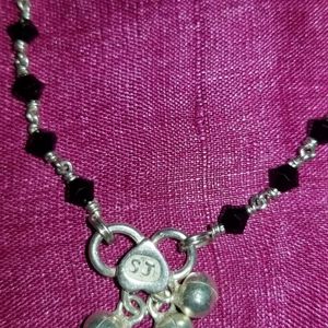 925 Sterling Silver Anklets. 10” each, 15g.